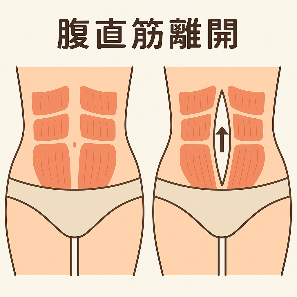腹直筋離開