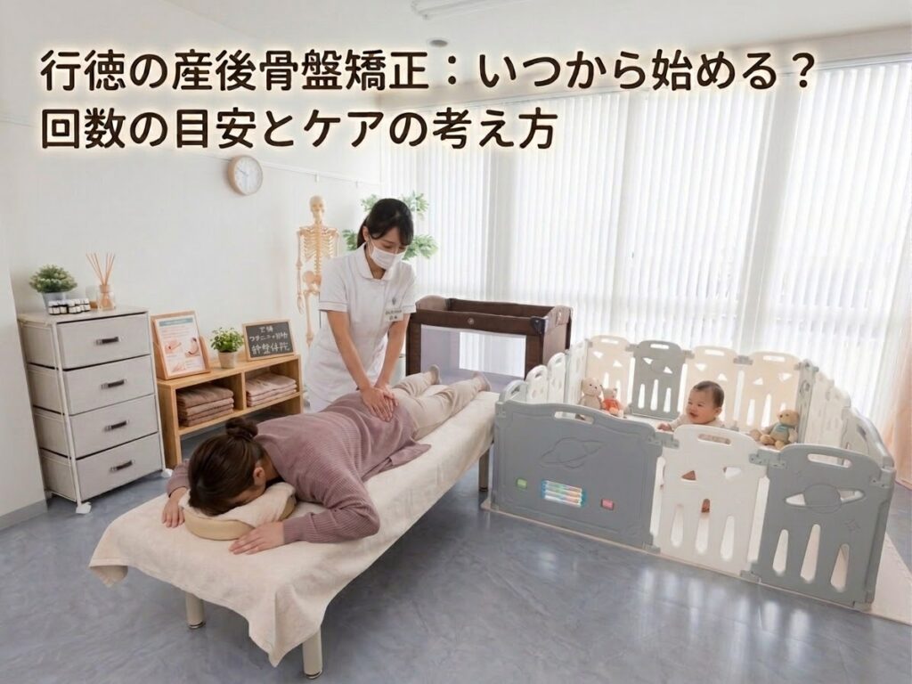 産後骨盤矯正